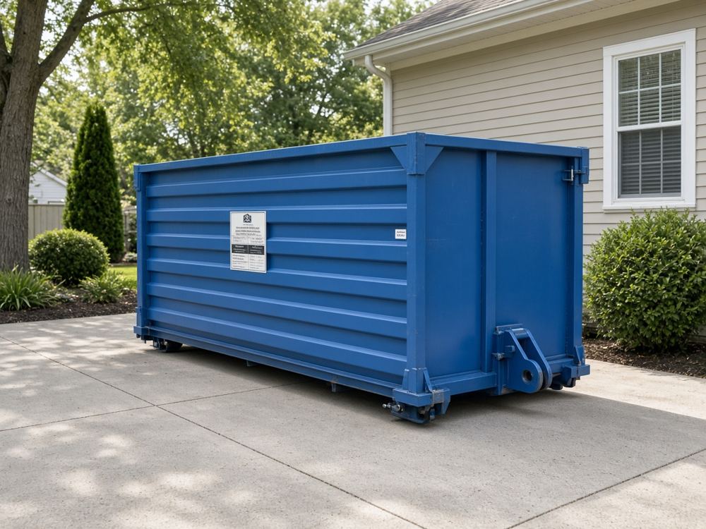 15 yard roll-off dumpster for rent in Fort Worth, TX