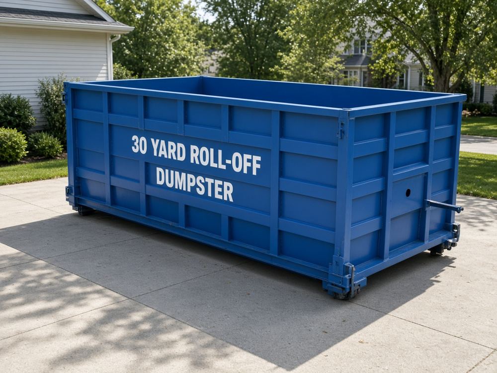 30 yard roll-off dumpster for rent in Fort Worth, TX
